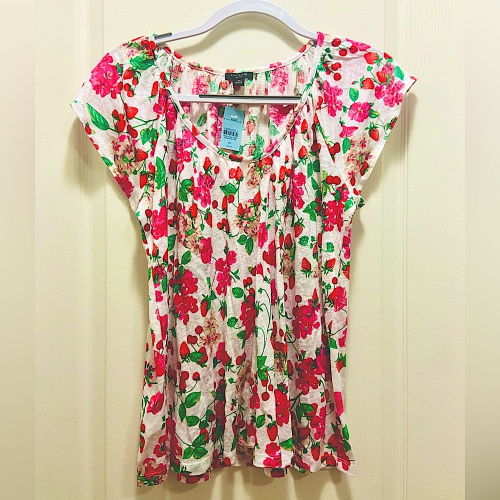 🍓Ann Taylor summer top 🩷